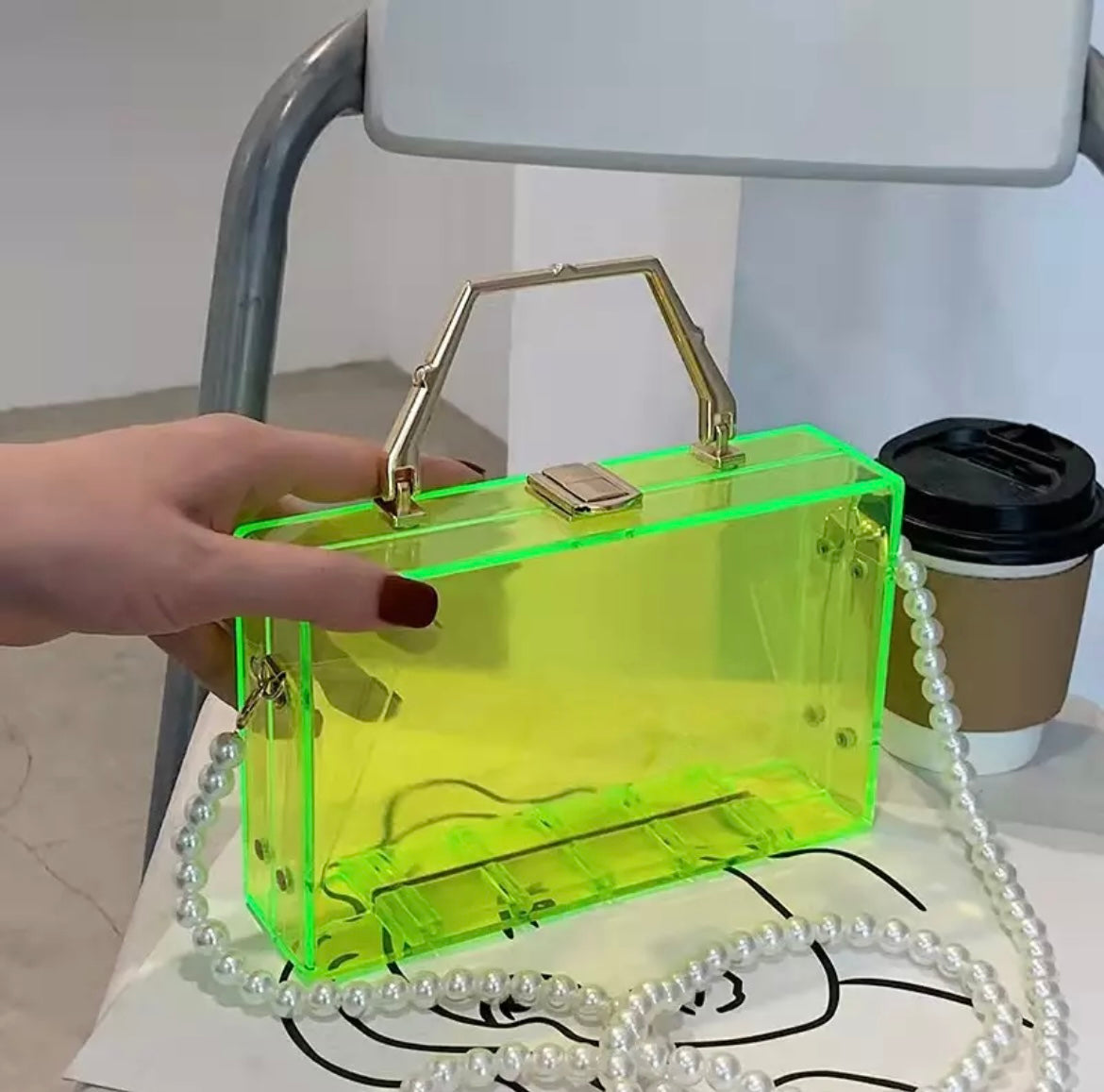 See Through Me Golden Pearl