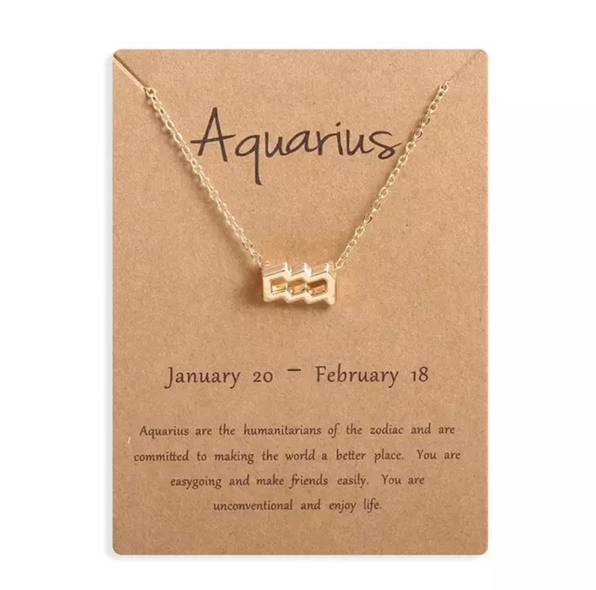 Simple Chic Zodiac